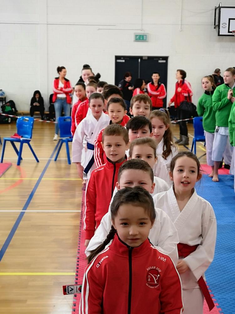 Kaizen Kids lined up for Competition